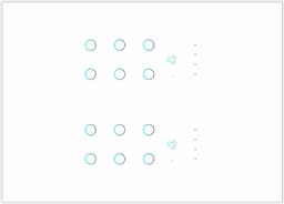 UwaTouch 12 Switch 2 Fan White