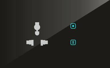 UwaTouch 1Plug 1 switch, 1 toway 4M