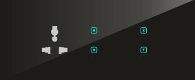 UwaTouch 1Plug 6A, 2Switch, 1 toway,1 heavy point 6M