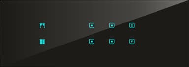 UwaTouch 2 curtain,4 switch, 1 toway,1 heavy switch 8M 