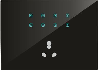 UwaTouch 6 Switch, 1toway, 1heavy point,1 Plug 16A 12M 