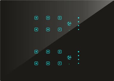 UwaTouch  8 Switch, 2toway,2heavy point, 2 fan with speed 16M